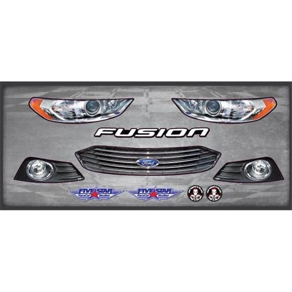 Fivestar 500-410-ID 2013 Ford Fusion Nose Only Graphics Kit