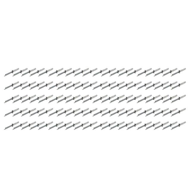 Fivestar 816A-100S 0.18 in. Silver Shank Small Head Rivet - 100 Piece