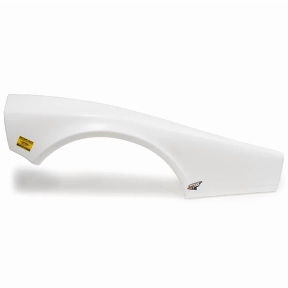 Fivestar FIV20002-23051-WL MD3 Plastic Half Driver Side Fender Fender, White