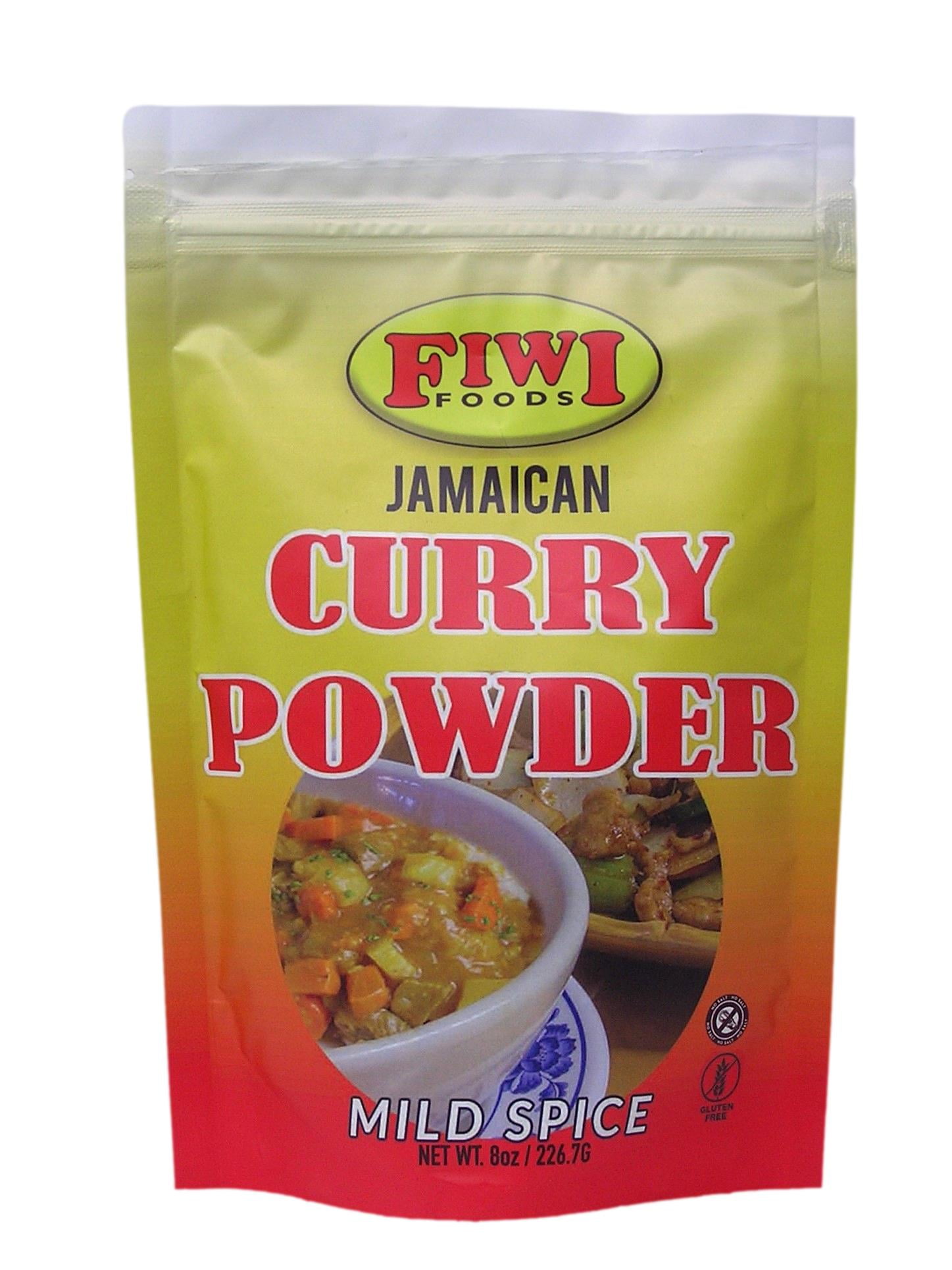 Fiwi Foods Jamaican Curry Seasonings Powder, Net