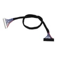 thumbnail image 1 of Fix 30P S8 30-Pin To 30-Pin 2-Channel 8-Bit LVDS Cable for LCD Panel Display,1 x LCD LVDS cable, 1 of 4