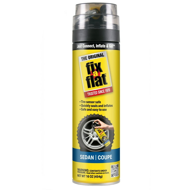 Fix-A-Flat Aerosol Emergency Flat Tire Repair and Inflator, for