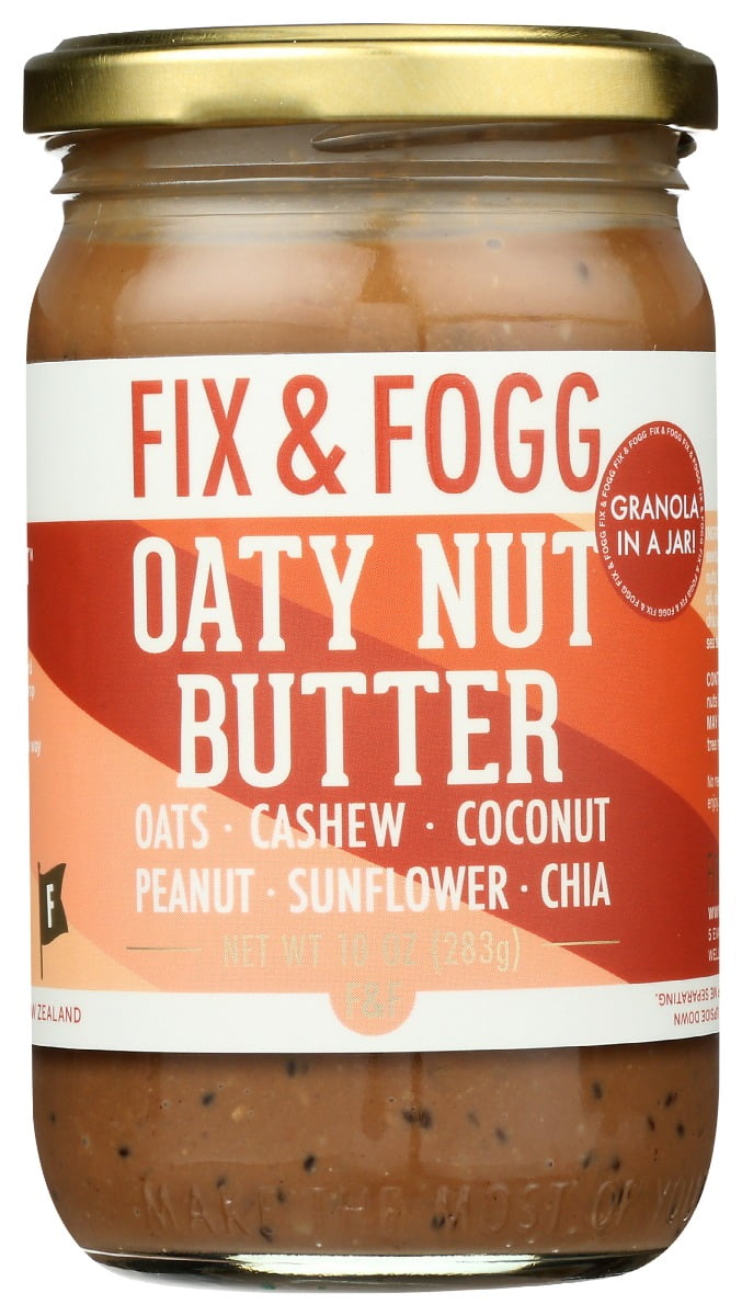Fix & Fogg Nut Butter Oaty, 10 Oz
