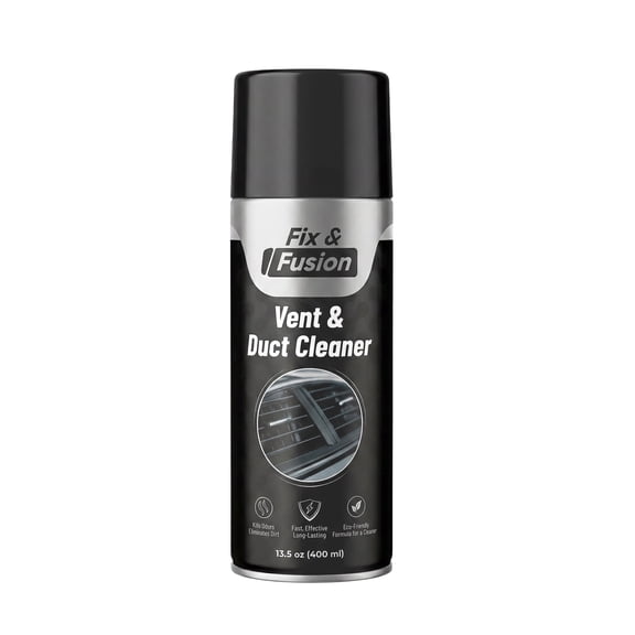 Fix & Fusion A/C Coil Vent and Duct Cleaner, No-Rinse Foaming Spray for Car A/C Window and Split AC, Cleaner and Refresher, 13.5 oz, 1 Pack