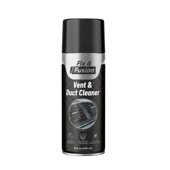 Fix & Fusion A/C Vent and Duct Cleaner (13.5 oz)| Foaming Spray for Car Air Conditioner | Freshens & Cleans Dust Build-Up | Fast, No-Rinse Formula | Automotive HVAC Refresher & Detailer (1 Pack)