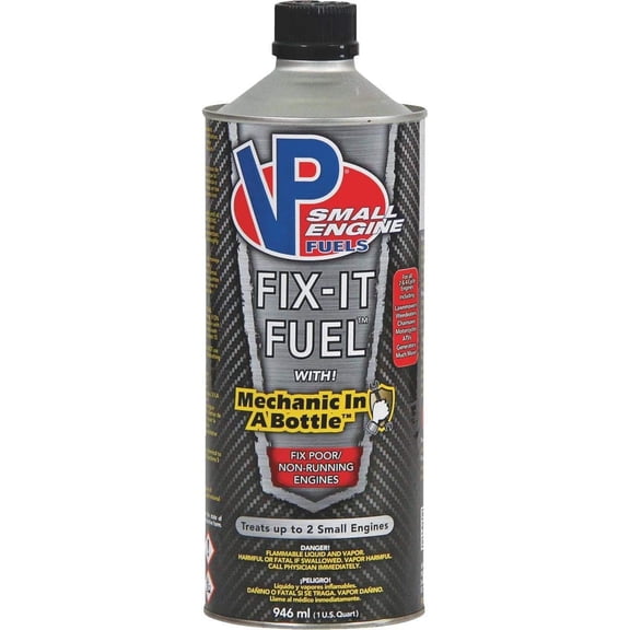 Fix-It Fuel Mechanic In A Bottle Gasoline Small Engine Fuel 1 qt.