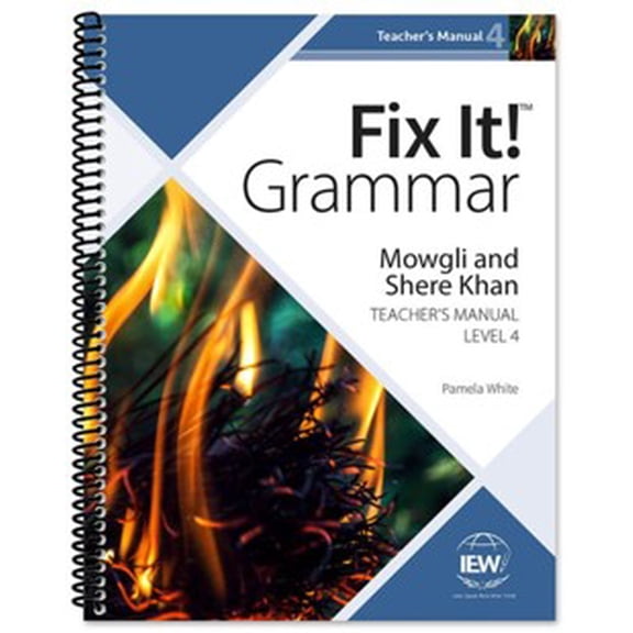 Fix It! Grammar: Mowgli And Shere Khan, Teacher's Manual Book Level 4 (New