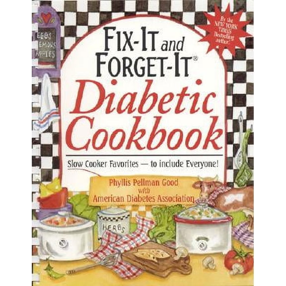 Pre-Owned Fix-It and Forget-It Diabetic Cookbook: Slow-Cooker Favorites to Include Everyone!, Good, Phyllis