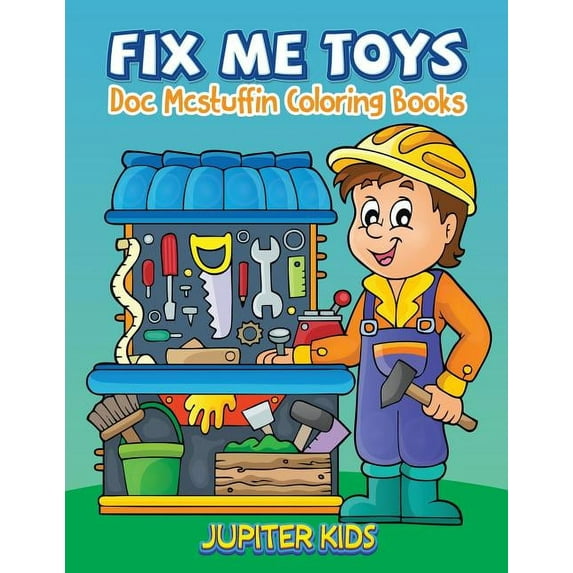 Fix Me Toys: Sock Stuffin Coloring Books (Paperback)
