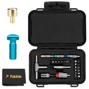 Fix It Sticks Maintenance Toolkit Bundle Hardcase Set with T-Handle Wrench, Torque Limiters, Coin Slot Battery Cap Tool, Brass Hammer Head, and Microfiber Cleaning Cloth