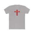 thumbnail image 1 of Fix Your Eyes On Jesus Men's Cotton Crew Tee, 1 of 7