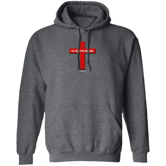 Fix Your Eyes on Jesus Men’s Crewneck Sweatshirt
