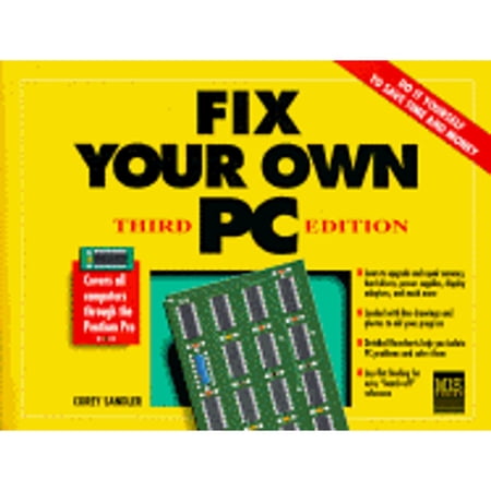 Pre-Owned Fix Your Own PC (Paperback 9781558284227) by Corey Sandler Robert L McLaughlin