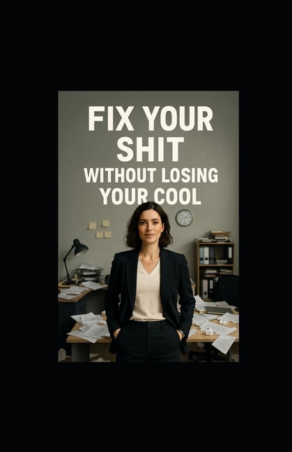 Fix Your Shit Without Losing Your Cool: A Brutally Honest Guide to Getting It Together Without Becoming Someone You're N, (Paperback)