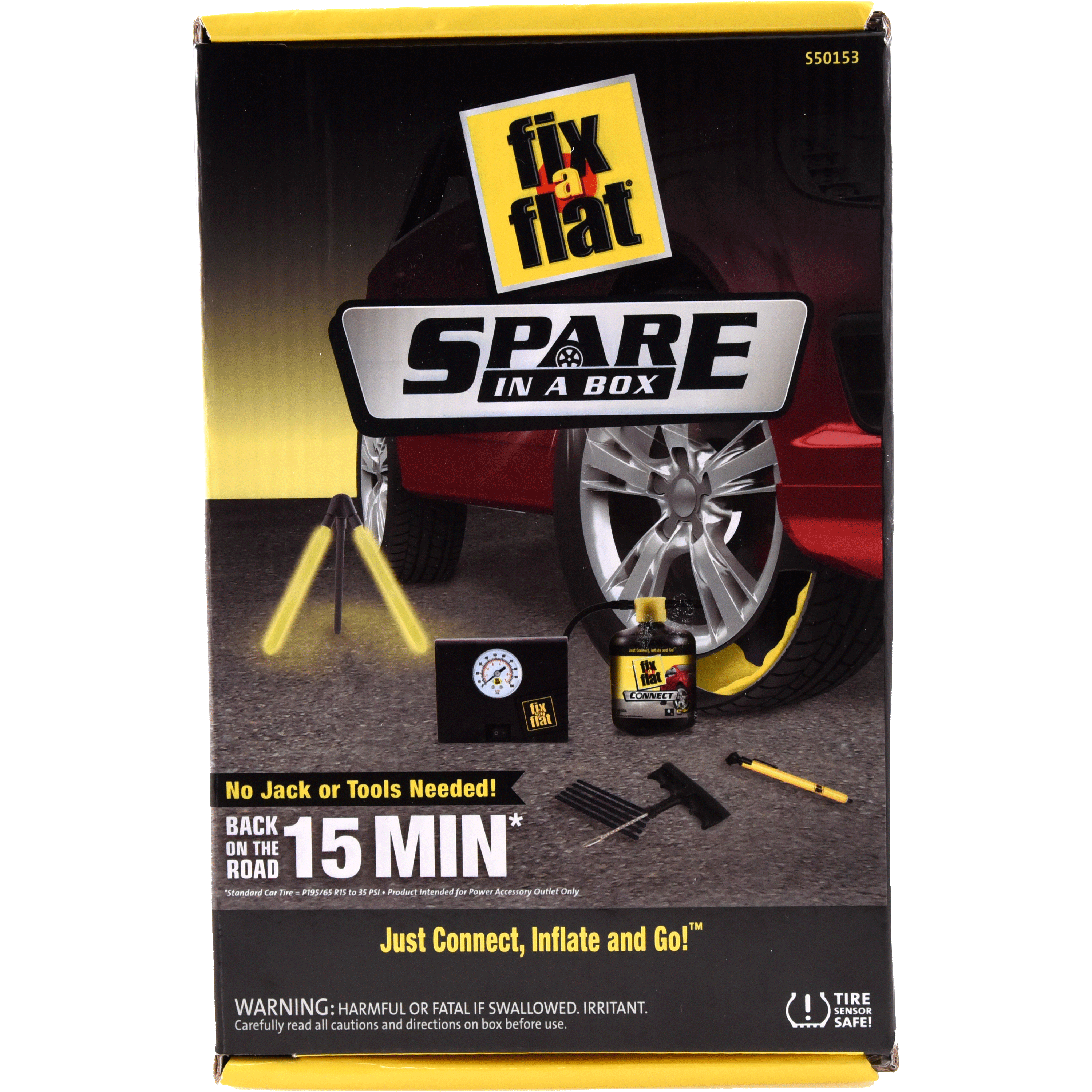 Fix-a-Flat Spare in Box Tire Repair Kit, S50153 - image 1 of 6