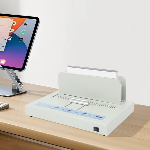 Fixartoo Thermal Binding Machine 50mm/480 Sheets,12.6" Document Binder, 3-Min Preheat,Auto Sleep For Office School Home,100W