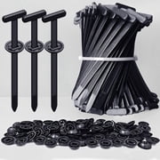 Fixbind Snap-Fit Nylon Fastening Clip For Car Repairs, Plastic Rivet Zip Ties, Push Pin Clip Auto Body Parts Trim, Snap-Fit Ziptie Bumper Retainer Fender Liner Door Panel Fastener