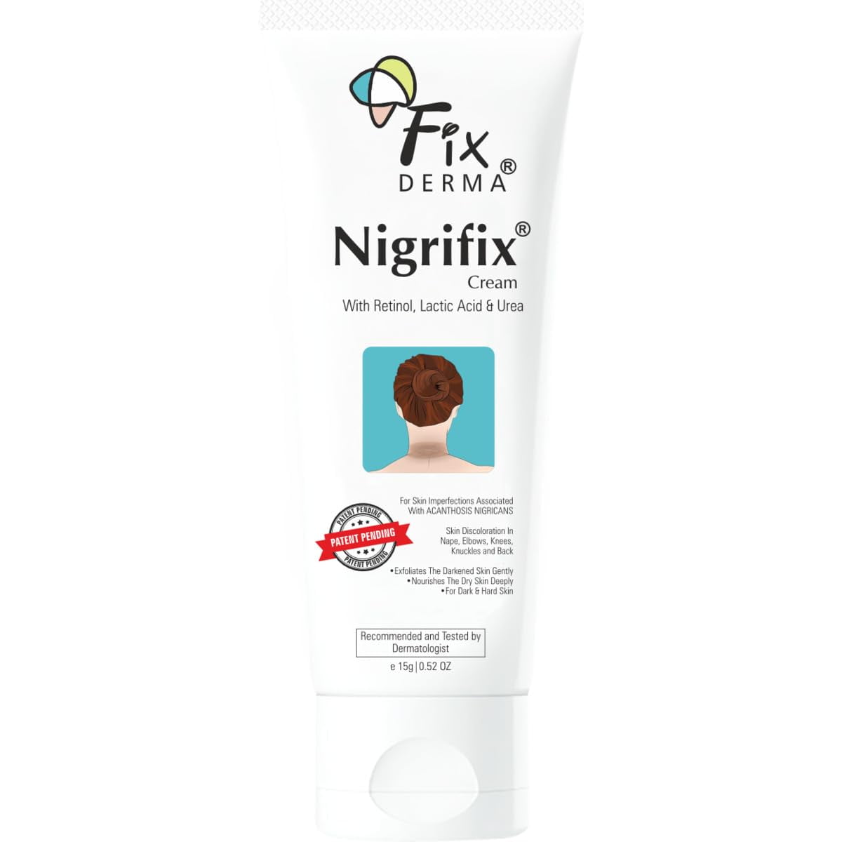 Fixderma Nigrifix Cream for Acanthosis Nigricans with Lactic Acid