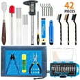 thumbnail image 1 of Fixdono 3D Printer Parts Tool Kit with Nozzle Cleaning Needles, Multicolor, 42 Count, 1 of 7