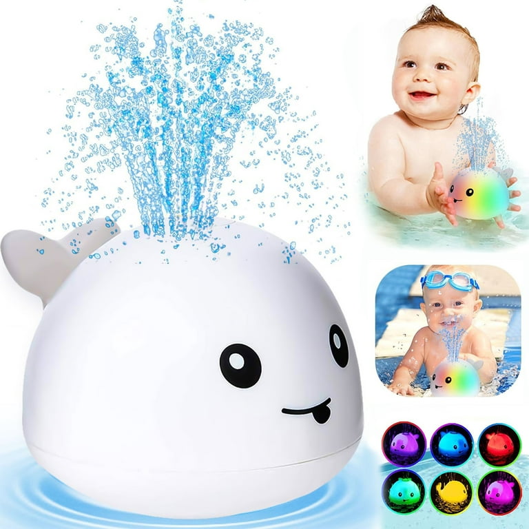 Baby Bath Toys, Bath Toys for Kids Ages 1-3, Bath Bubble Maker Machine, Kids Bubble Bath Toy with Shower Head, Cute Bath Toys Bathtub Toys, Great