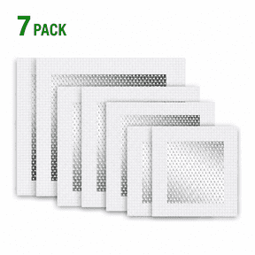 Sentryse Drywall Repair Patches, 7-Piece Self-Adhesive Aluminum Mesh Wall Patch Kit for Holes, 2-Inch, 4-Inch and 6-Inch