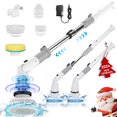 thumbnail image 1 of Fixdono Electric Spin Scrubber, Cordless Cleaning Brush, Power Shower Scrubber with Long Handle, 1 of 8