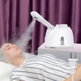 thumbnail image 1 of Fixdono Portable Facial Steamer, Nano Ionic Face Steamer with 180°Rotatable Sprayer, Warm/Cold Mist Portable Facial Steamer for Salon and SPA, 1 of 13