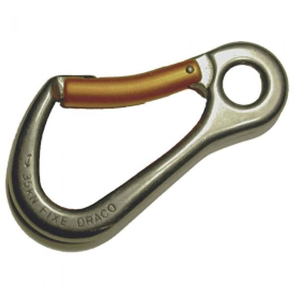 Fixe Draco Keylock Carabiner, Stainless Steel
