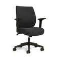 thumbnail image 1 of Fixed Arms Essentials Fabric Task Chair, Black, 1 of 1