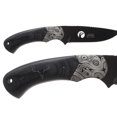 thumbnail image 1 of Fixed Blade Elk Ridge Hunting Knife 8.3" Engraved by NDZ Performance - Deer Skull 1, 1 of 5