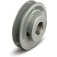 Fixed Bore 1 Standard VBelt Pulley 3.25" OD