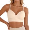 thumbnail image 1 of Fixed Cup Support Seamless Comfort Bra For Women With Upward Gather Supportive Design And Form Fitting Large Size, 1 of 5