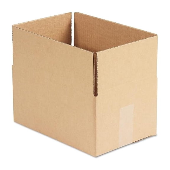Fixed-Depth Corrugated Shipping Boxes, Regular Slotted Container (RSC), 8" x 12" x 6", Brown , 25/Bundle