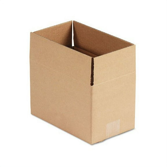 Fixed-Depth Shipping Boxes Regular Slotted Container RSC, 10" x 6" x 6", Brown Kraft, 25/Bundle