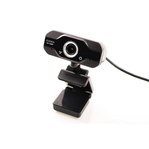 Fixed Focus Rotating Webcam, Black