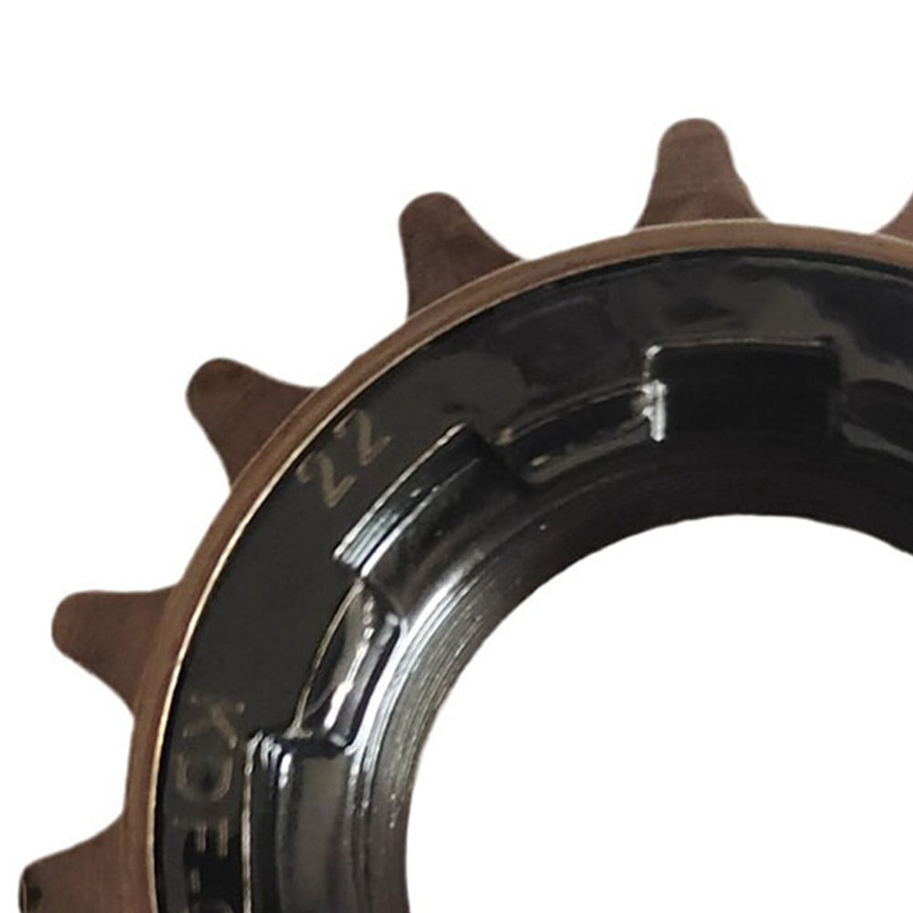 9T 12mm Single Speed Freewheel Cog - Threaded For 412 Folding Bikes, Durable Replacement Sprocket With Sleeve, Easy Installation