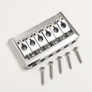 Fixed Hardtail Bridge 52.5mm Electric Guitar Bridge for 6 String TL Electric Guitar