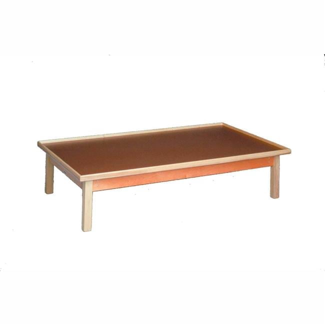 Fixed Height Raised Rim Platform Table - 72 x 36 x 19 in. - Walmart.com