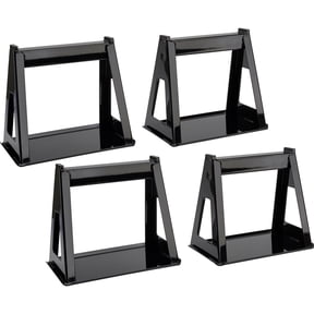 Fixed Height Steel Racing Jack Stands, Set of 4