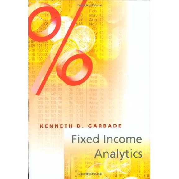 Pre-Owned Fixed Income Analytics (Hardcover) 0262071762 9780262071765