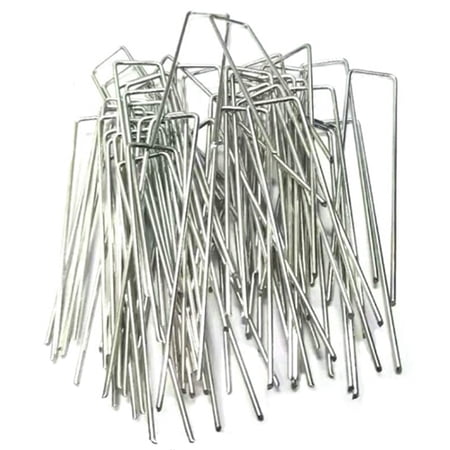 Fixed Lawn Staples Fit Fabric Artificial Grass Pulling Net 50PCS