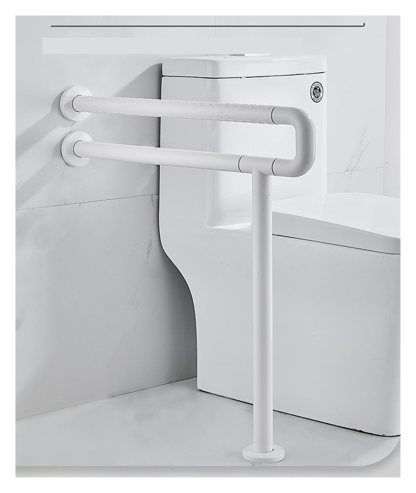 Fixed Long Support Handle Elderly Anti Slip Disability Shower Toilet