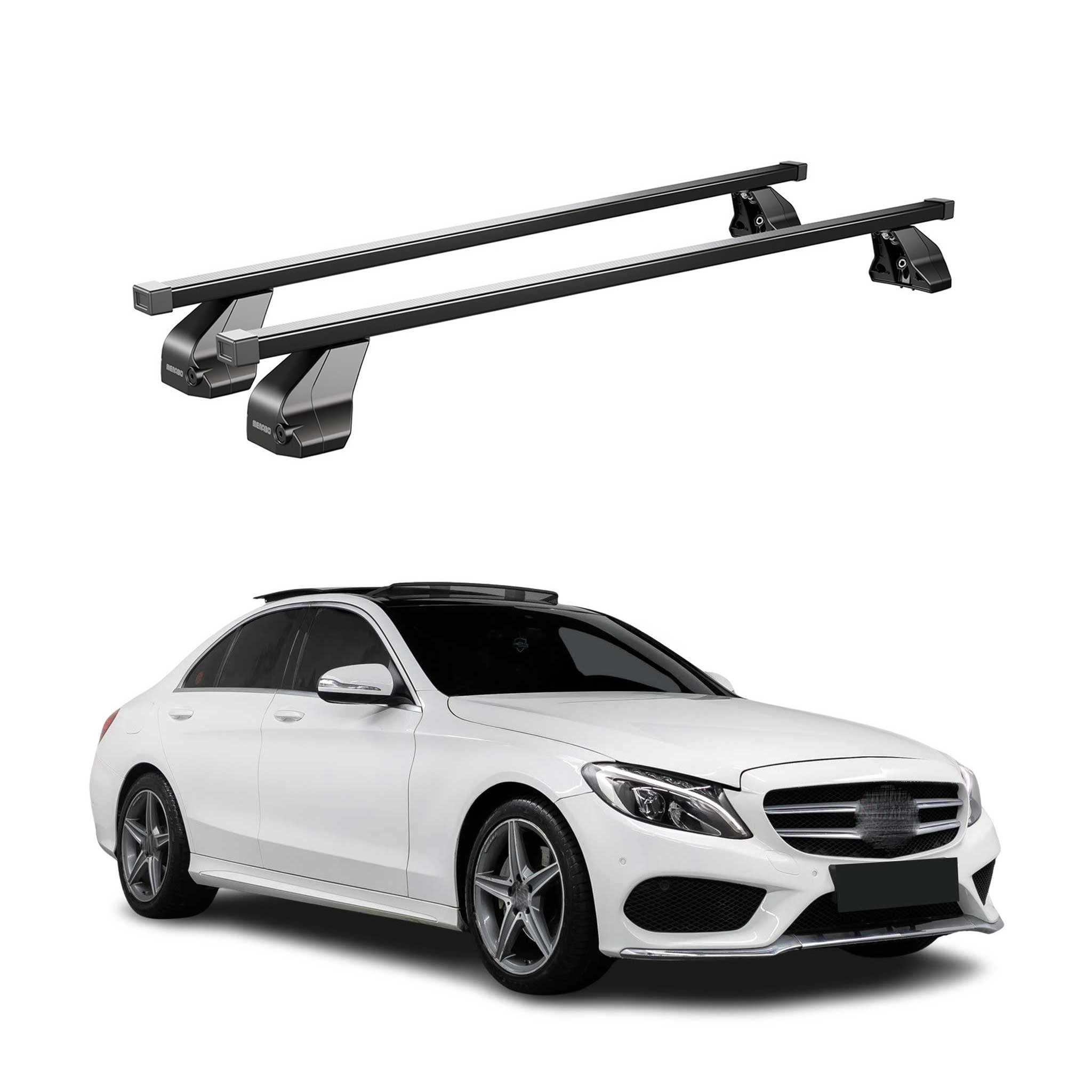 Fix Point Roof Racks for Mercedes C Class W205 Sedan 2015-2021 Steel ...
