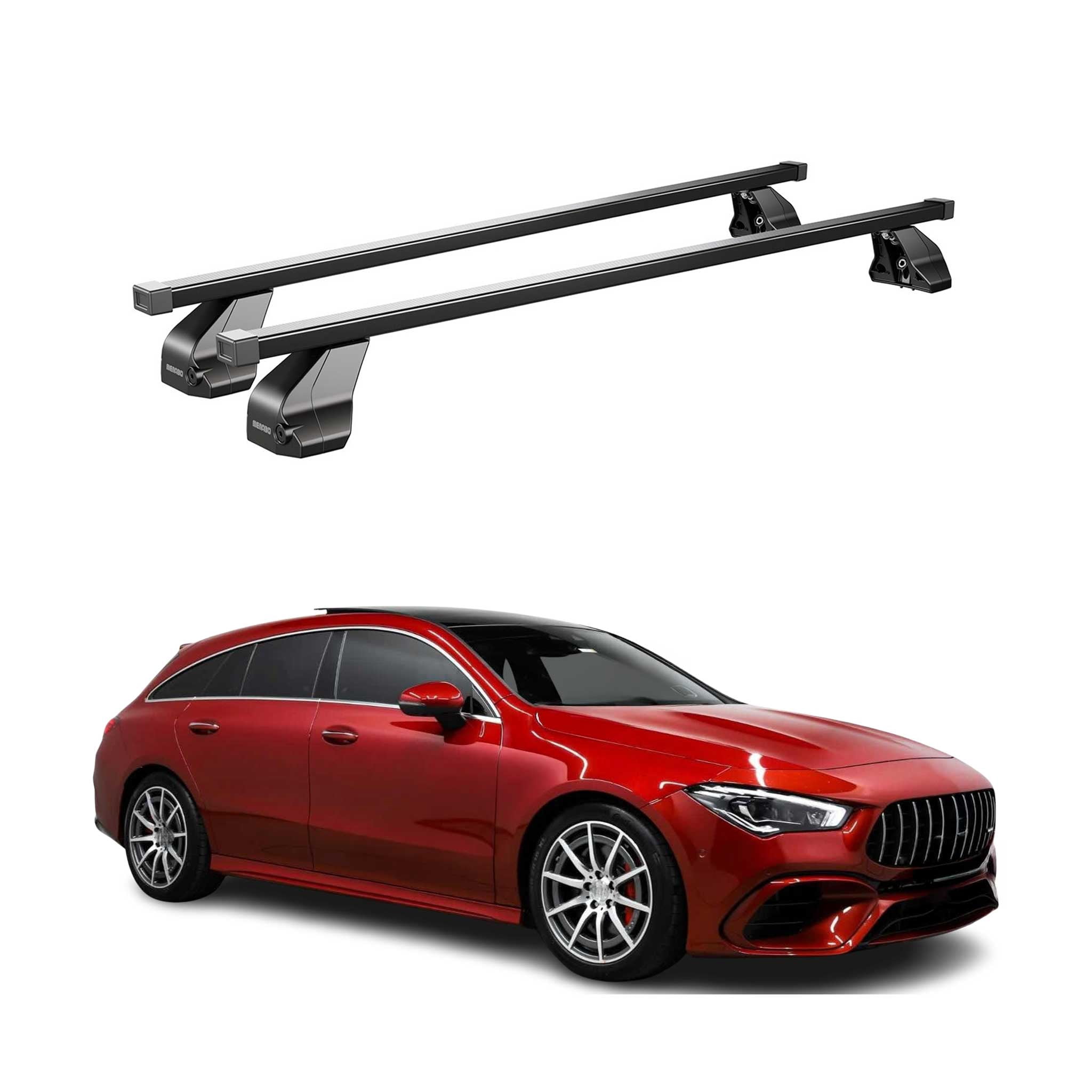 Metal Brake Rack Fix Point Roof Racks for Mercedes CLA Shooting Brake X118 2020-2025 ...