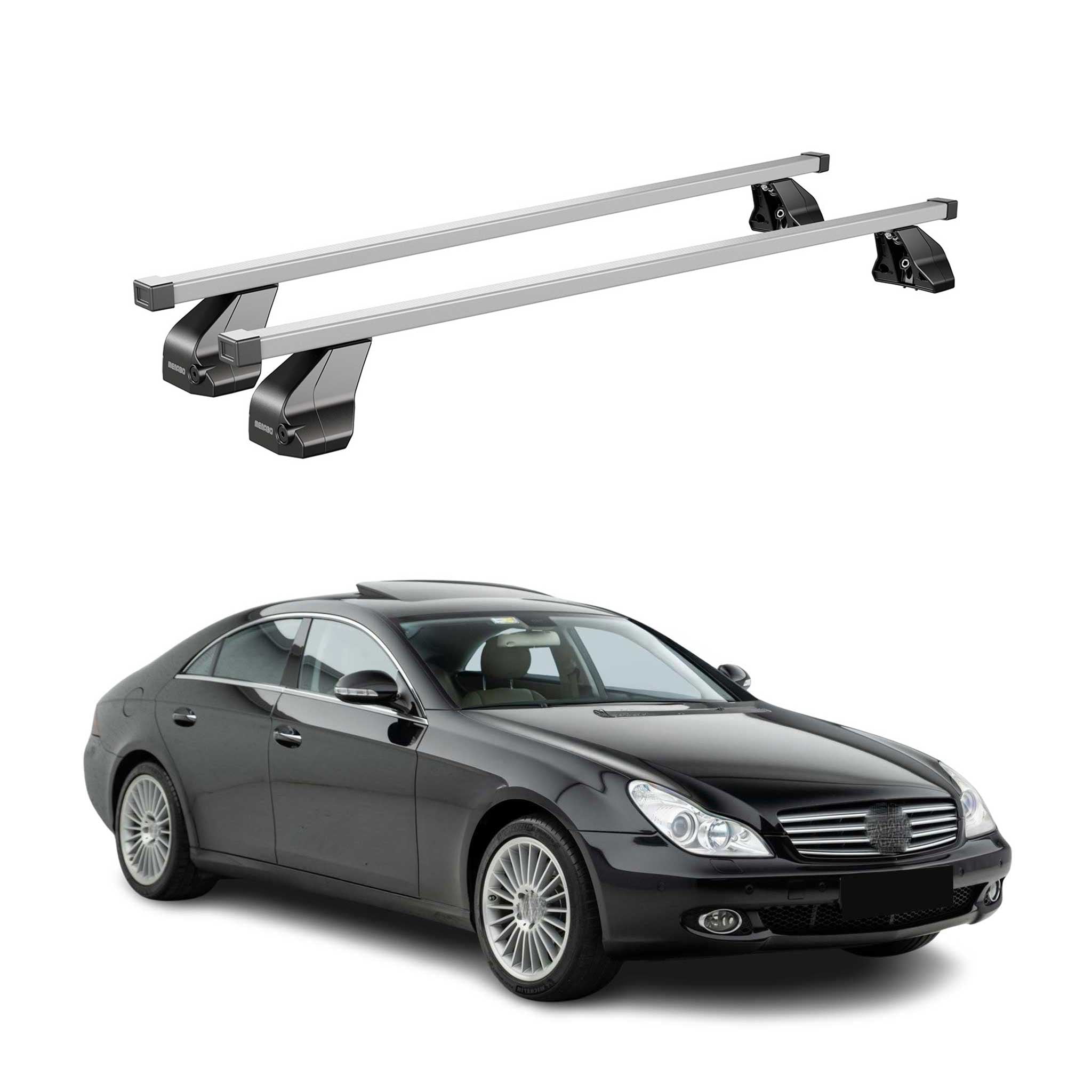 Fix Point Roof Racks Cross Bars for Mercedes CLS Class C219 2008-2011 ...