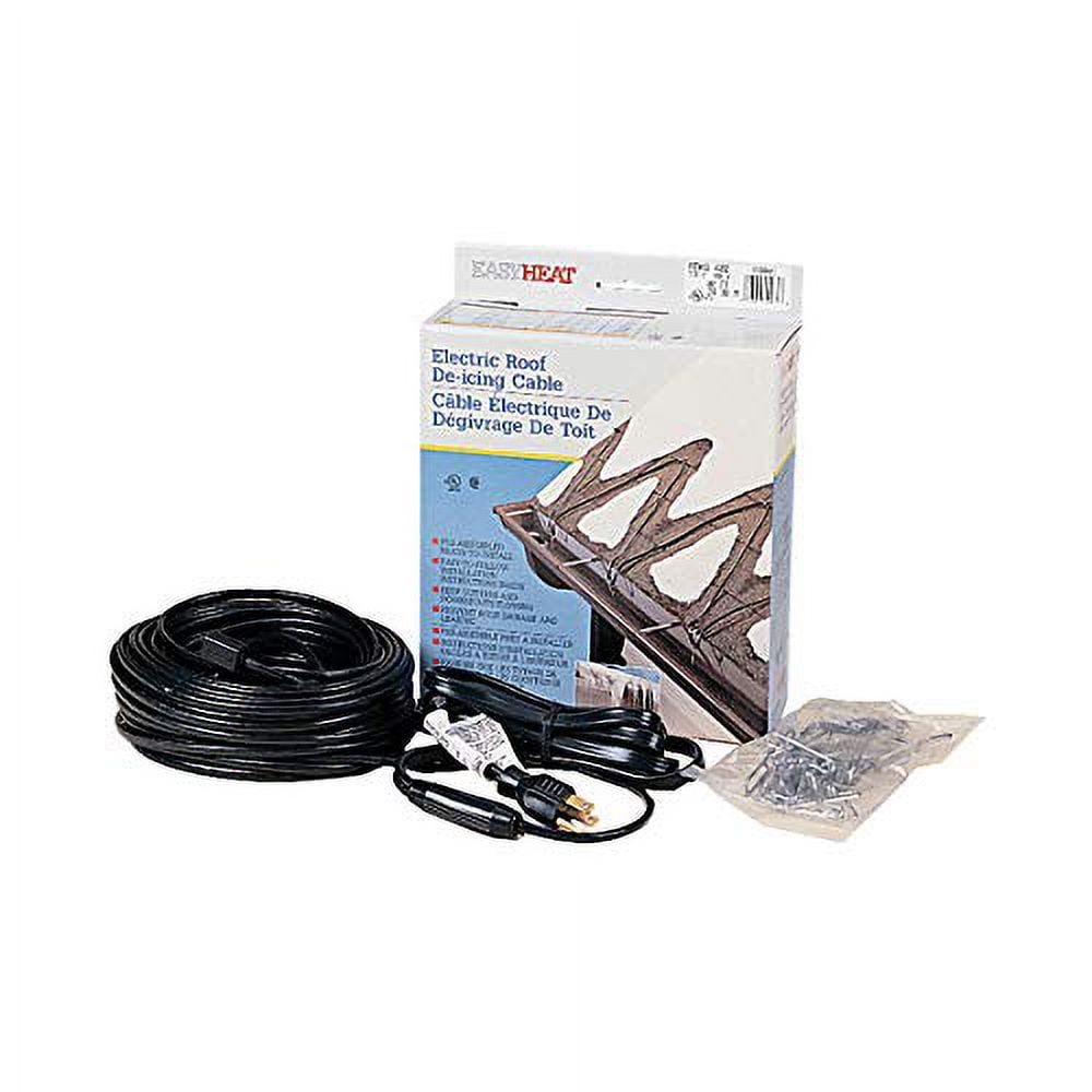 FixedResistance Electric Roof DeIcing Cable, 120 VAC