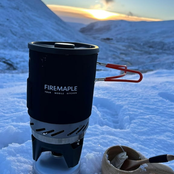 Fixed Star 1 Backpacking Stove System with 1L Pot and Burner for Hiking Camping