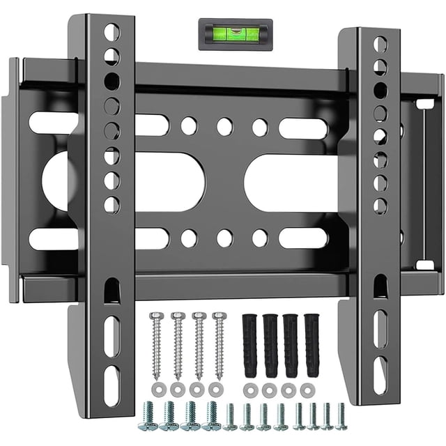 Fixed TV Wall Mount Bracket for Most 14 17 19 21 24 27 32 37 39 42 inch ...