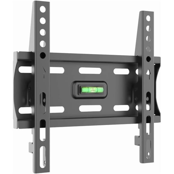 Fixed TV Wall Mount, Low Profile Bracket for Most 13-42 inch LED LCD OLED, Plasma Flat Screen TVs with VESA 200x200mm, Fits Single/8" Wood Stud, Holds up to 66lbs