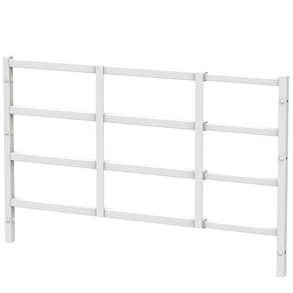 Fixed Window Safety Guard 19x38 inches Adjustable Widths Single Pack
